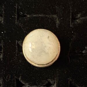 Vintage Sterling Silver Moonstone Ring